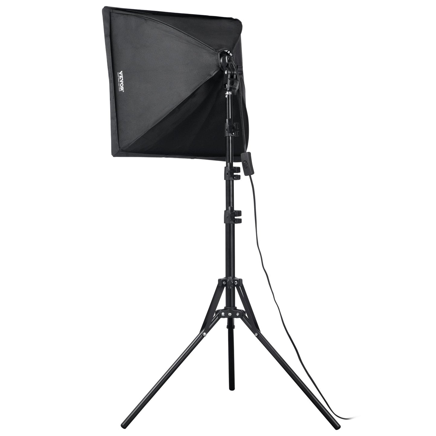 Softbox-Beleuchtungsset, 16 x 16 Zoll, 3000–6500 K, einstellbar für Fotografie