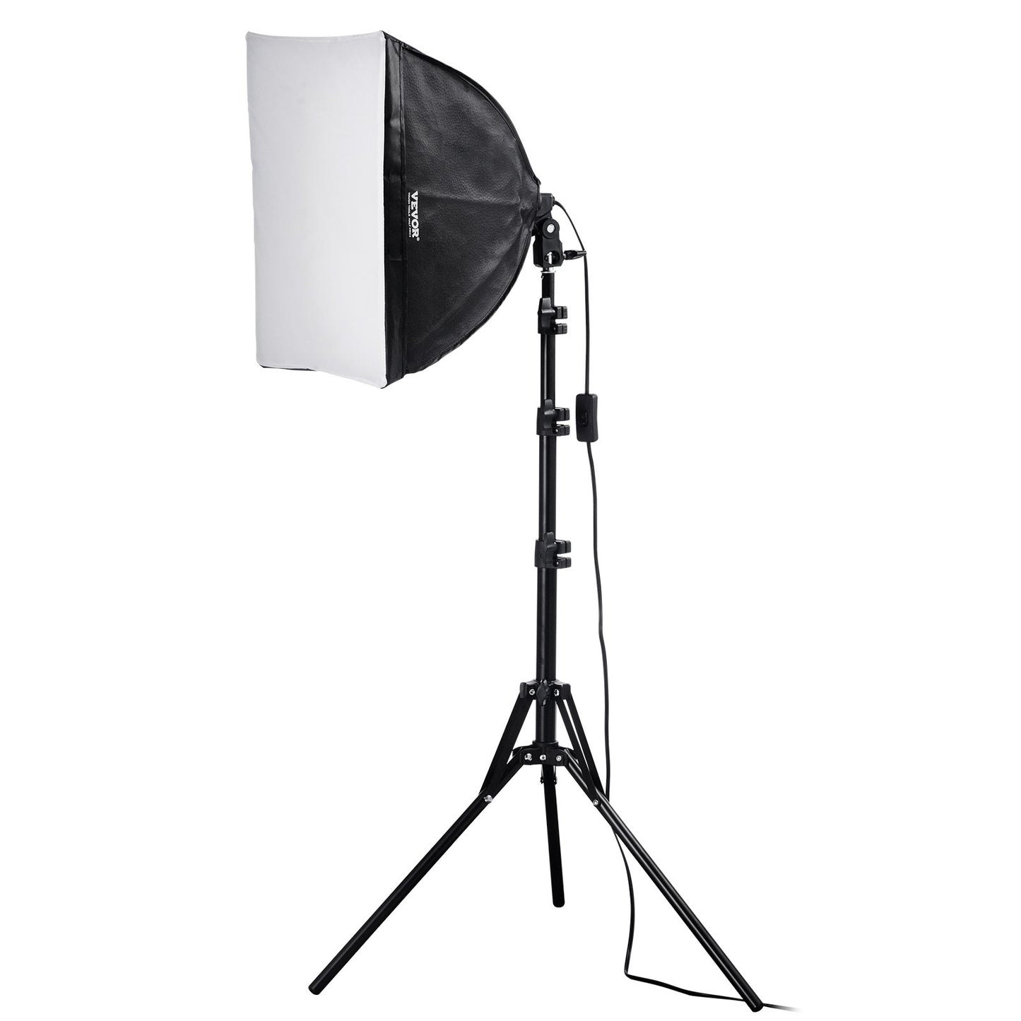 Softbox-Beleuchtungsset, 16 x 16 Zoll, 3000–6500 K, einstellbar für Fotografie
