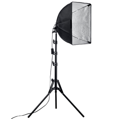 Softbox-Beleuchtungsset, 16 x 16 Zoll, 3000–6500 K, einstellbar für Fotografie