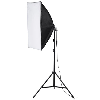 Softbox-Beleuchtungsset 20 Zoll x 28 Zoll 30 W 5500 K LED-Leuchten Verstellbarer Ständer