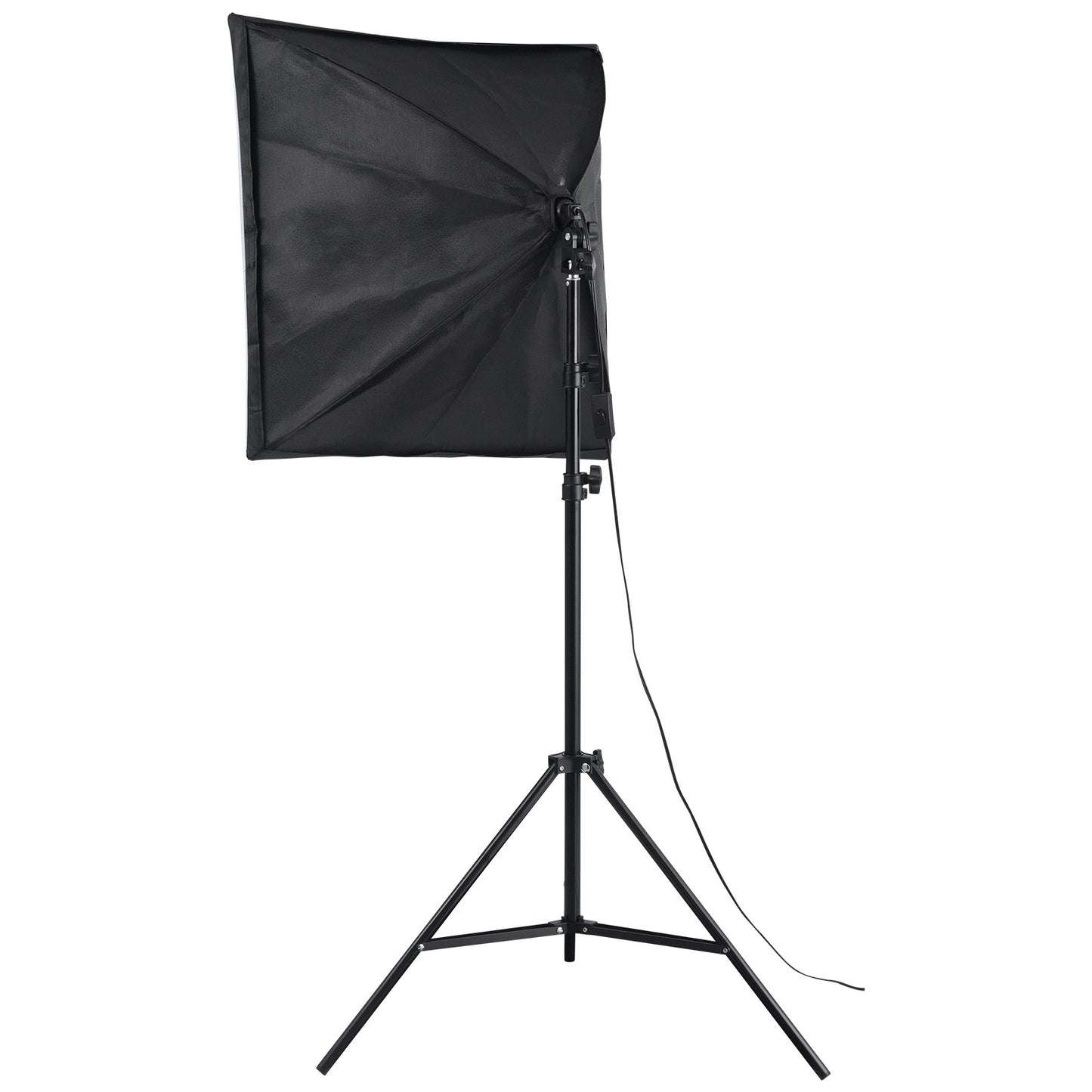 Softbox-Beleuchtungsset 24 x 24 Zoll, 30 W, 5500 K, LED-Leuchten, verstellbarer Ständer