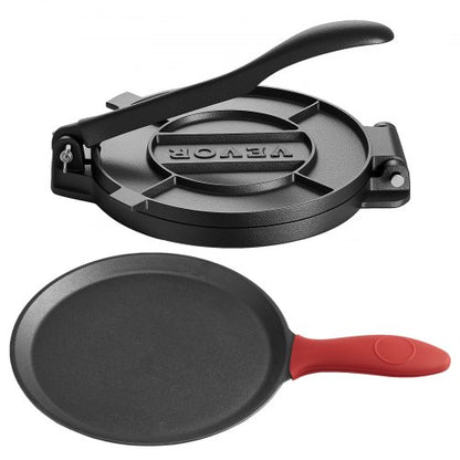 10 inch tortilla press chapati machine roti dough maker heavy duty cast iron