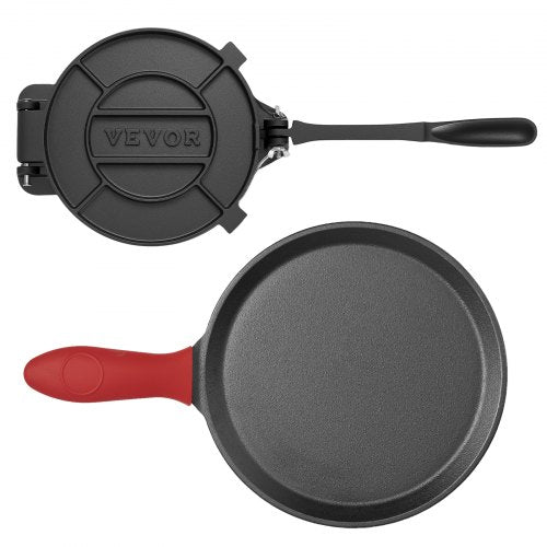 8 inch tortilla press chapati machine roti dough maker heavy duty cast iron