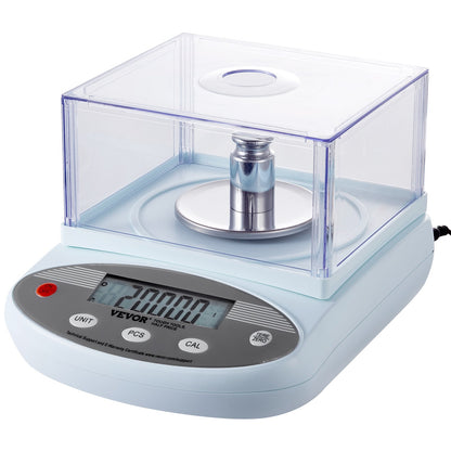 Analytical Balance Lab Scale 500g x 0.001g 13 Units with Windscreen LCD
