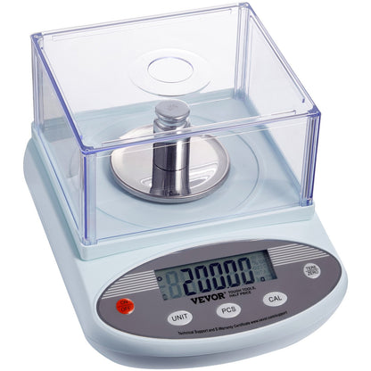Analytical Balance Lab Scale 500g x 0.001g 13 Units with Windscreen LCD