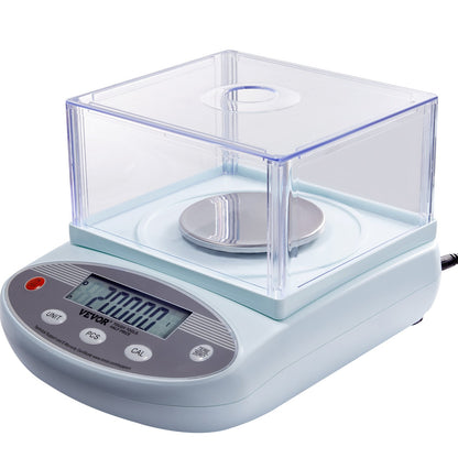 Analytical Balance Lab Scale 500g x 0.001g 13 Units with Windscreen LCD