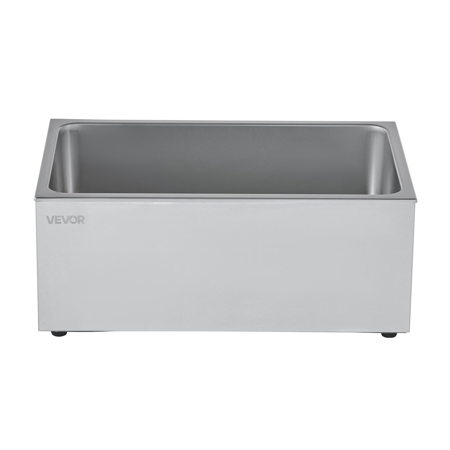Commercial Food Warmer, 1200W Electric Stainless Steel Steam Food Warmer, Fast Heating Countertop Buffet Bain Marie with Soup & Perforated Ladles, for Catering, Restaurants, Parties, Buffets