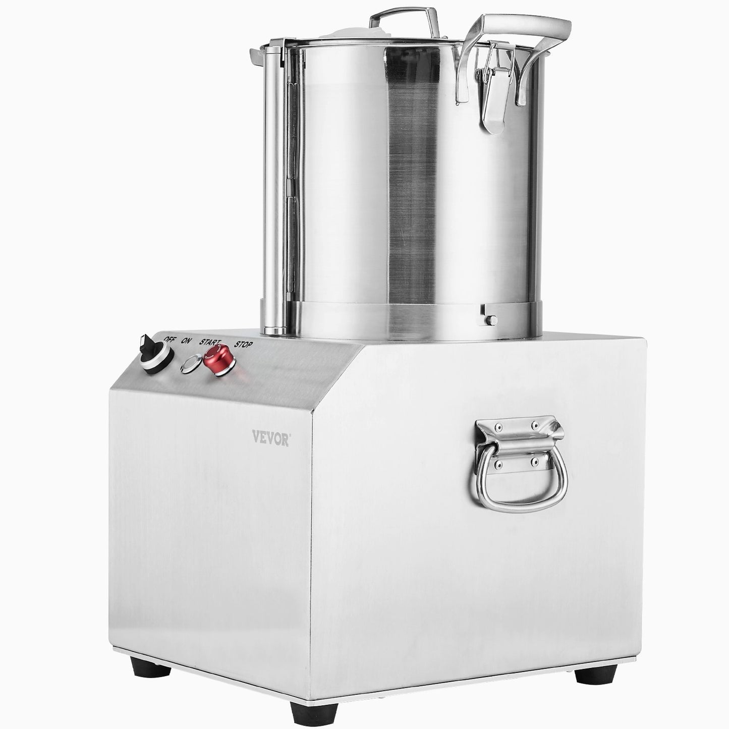 Food Processor &amp; Vegetable Chopper 10L Food Grade Stainless Steel Mixer