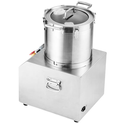Food Processor &amp; Vegetable Chopper 15L Food Grade Stainless Steel Mixer
