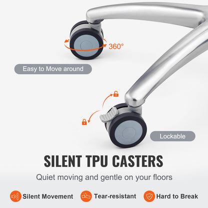 Medical Cart, Salon Cart with Wheels, Mobile Trolley Cart 26.77"-42.91" Height Adjustable, Metal Salon Stations for Hair Stylist, Rolling Desktop Lab Cart for Clinic, Beauty and Salon