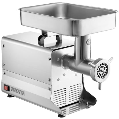 Commercial Electric Meat Grinder 21 Lbs/Min Sausage Stuffer Kitchen