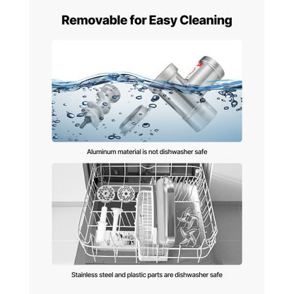 Commercial Electric Meat Grinder 5.5 Lbs/Min Sausage Stuffer Kitchen