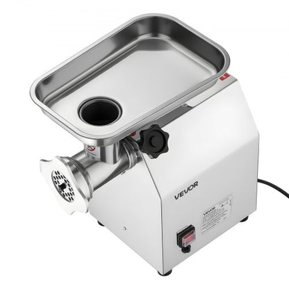 Commercial Electric Meat Grinder 5.5 Lbs/Min Sausage Stuffer Kitchen