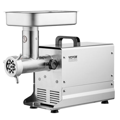 Commercial Electric Meat Grinder 5 Lbs/Min Sausage Stuffer Kitchen