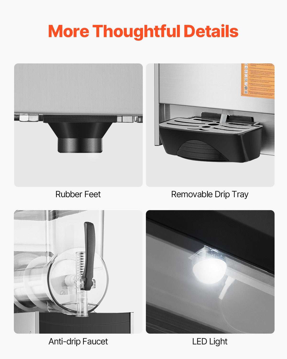 12L kommerzielle Slushy-Maschine Margarita Smoothie Frozen Drink Maker