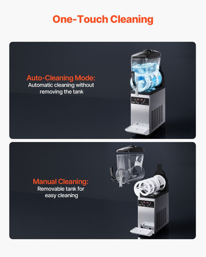 12L kommersiell Slushy Machine Margarita Smoothie Frozen Drink Maker