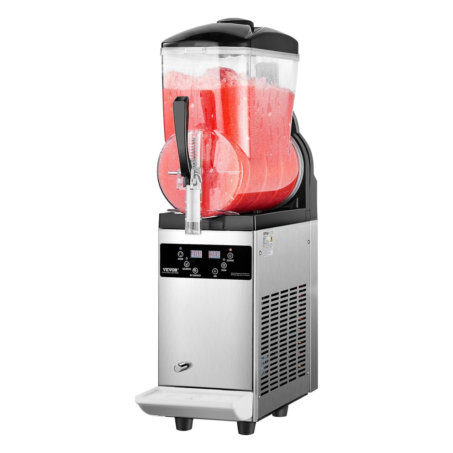 12L kommersiell Slushy Machine Margarita Smoothie Frozen Drink Maker