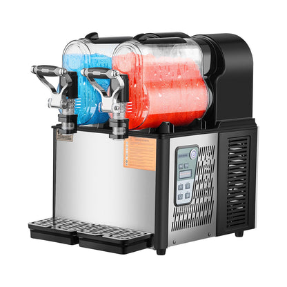 3Lx2 Tank Kommerziellen Slushy Maschine Margarita Smoothie Gefrorene Getränk Maker
