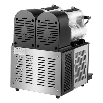 3Lx2 Tank Kommerziellen Slushy Maschine Margarita Smoothie Gefrorene Getränk Maker