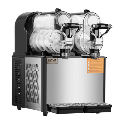 3Lx2 Tank Kommerziellen Slushy Maschine Margarita Smoothie Gefrorene Getränk Maker