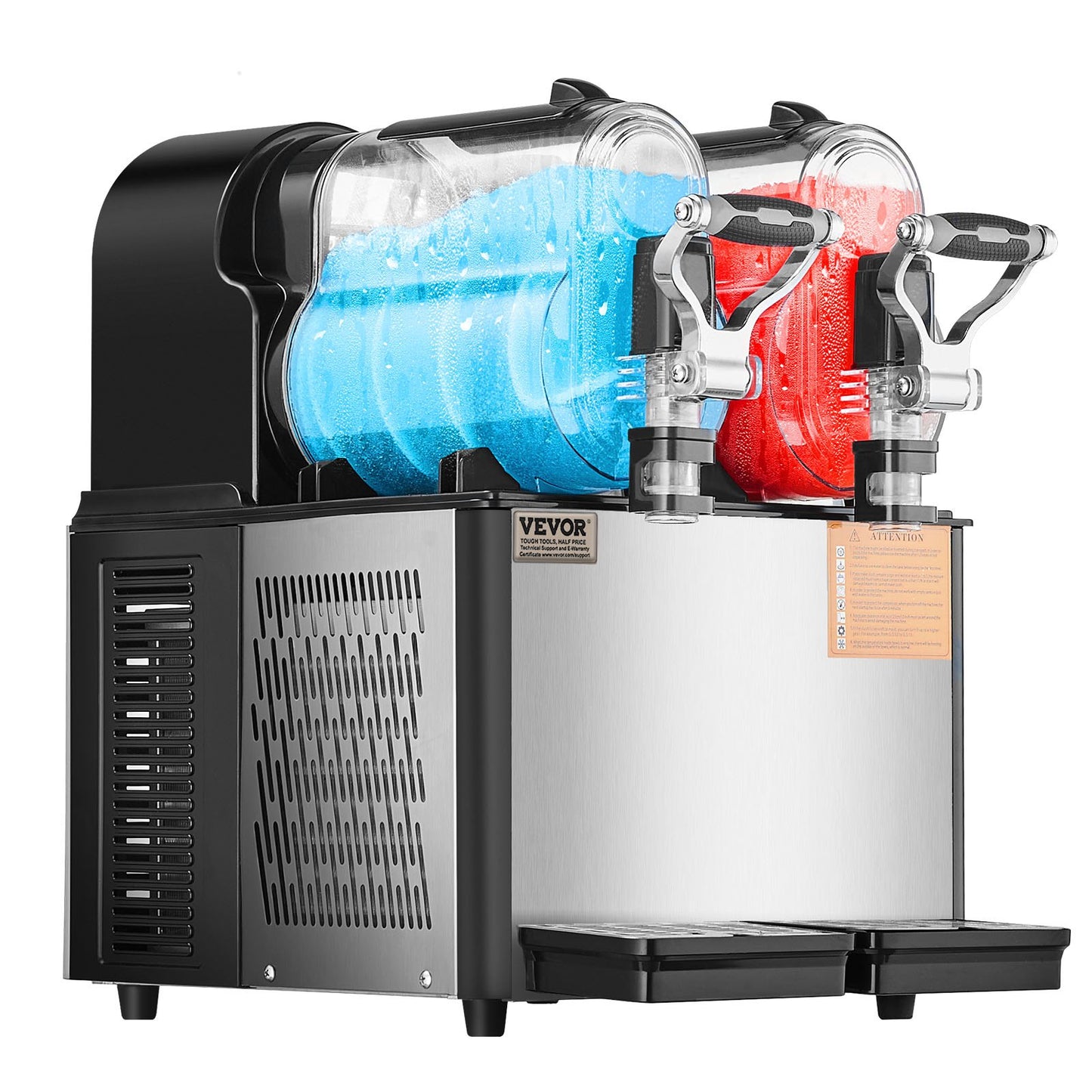 3Lx2 Tank Kommerziellen Slushy Maschine Margarita Smoothie Gefrorene Getränk Maker