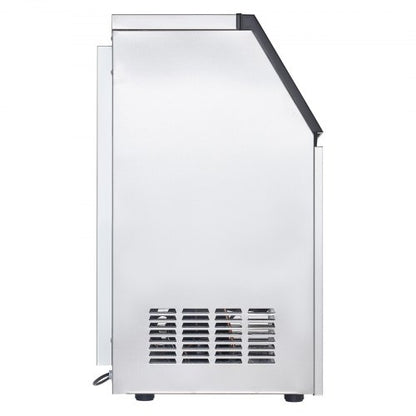 Kommerzielle Eismaschine, freistehende Schrankmaschine, 100 Pfund/24 Stunden, 36 Eiswürfel | EU