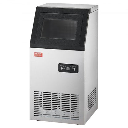 kommerzielle Eismaschine Freistehende Schrankmaschine 110lbs/24H 36 Eiswürfel | EU
