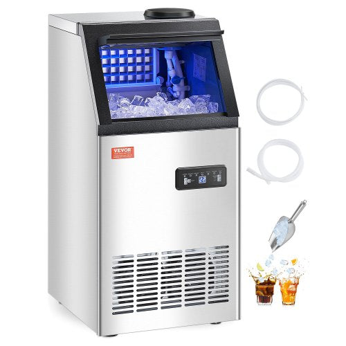 commercial ice machine Freestanding cabinet machine 110lbs/24H 36 ice cubes | EU