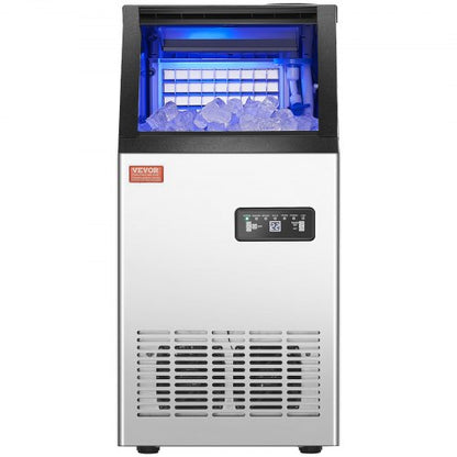 kommerzielle Eismaschine Freistehende Schrankmaschine 110lbs/24H 36 Eiswürfel | EU