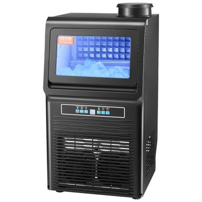 kommerzielle Eismaschine Freistehende Schrankmaschine 70lbs/24H 36 Eiswürfel | EU