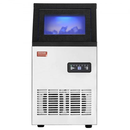 commercial ice machine Freestanding cabinet machine 100lbs/24H 36 ice cubes | EU