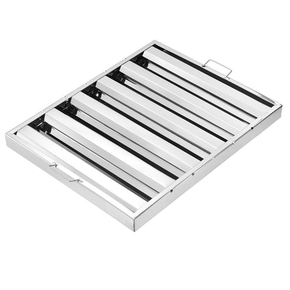 24,5 W x 19,5 H Zoll kommerziellen Haube Filter Intervall Haube Schallwand Edelstahl