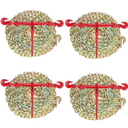 Ketten- und Binder-Kit, Verriegelung, Zurrgurt, 3/8 Zoll - 1/2 Zoll, 10 Fuß Kettenzug