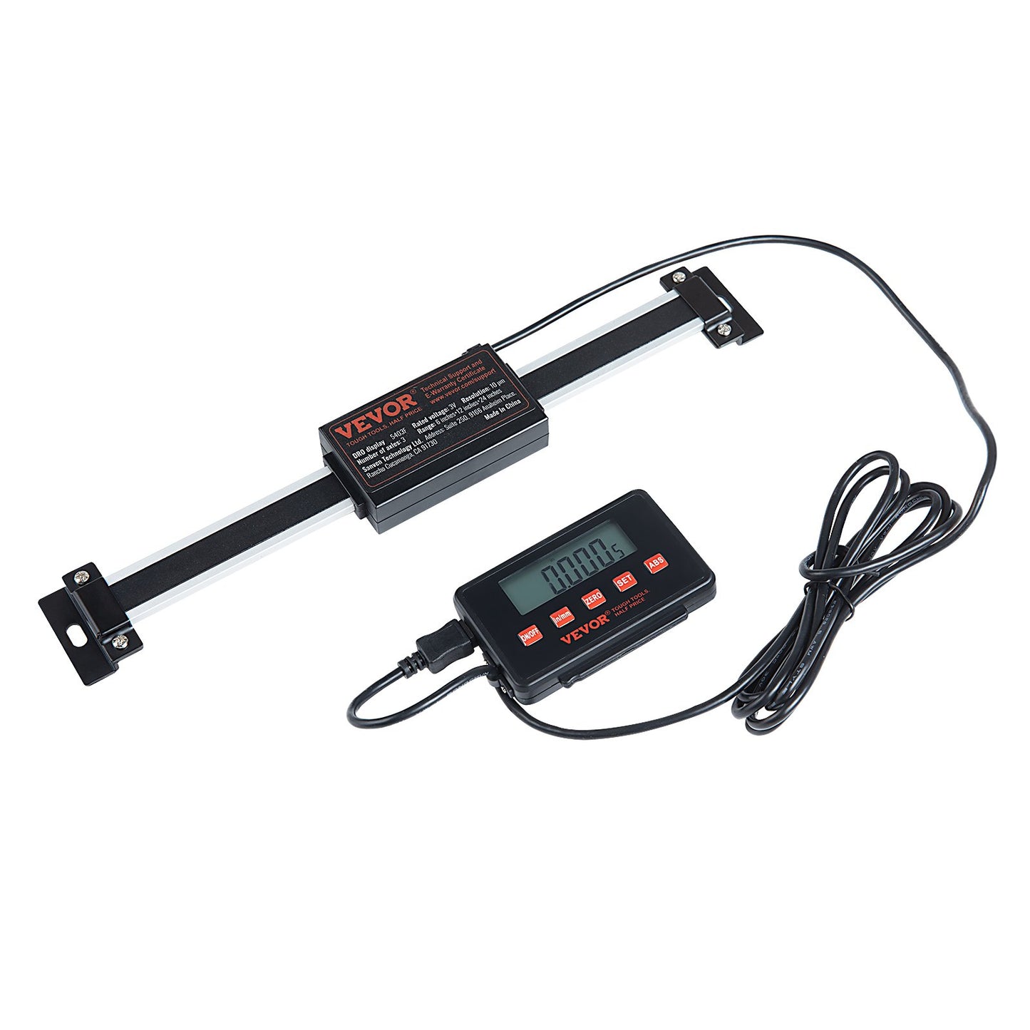 Digital Readout 6'' & 12'' & 24'' Linear Scale 3 Axis DRO Display Kit