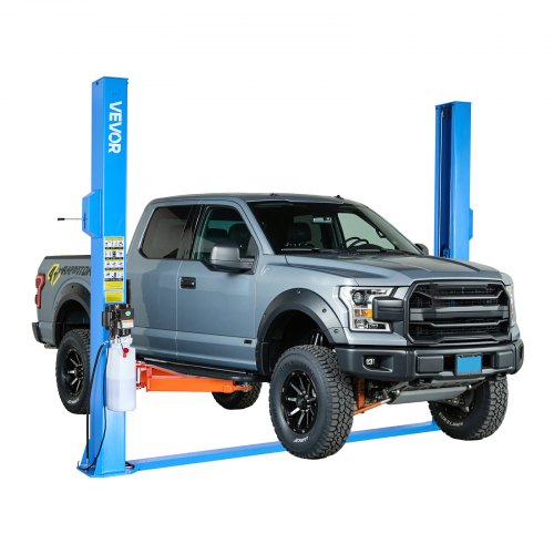 2 Post Lift, 12000 lbs Capacity, 220V 2.95 HP Powerful Motor, Two Post Car Lift Auto Hoist for Sedan SUV Pickup, Automotive Hoist 74.8 Inch Height for Home Garage, Repair Shop, Workshop, Blue