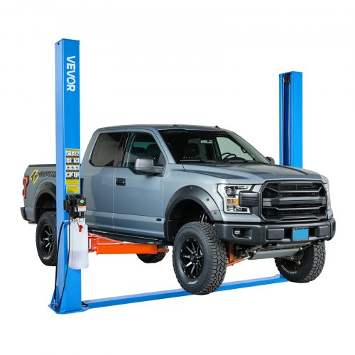 2 Post Lift, 9000 lbs Capacity, 220V 2.95 HP Powerful Motor, Two Post Car Lift Auto Hoist for Sedan SUV Pickup, Automotive Hoist 74.8 Inch Height for Home Garage, Repair Shop, Workshop, Blue