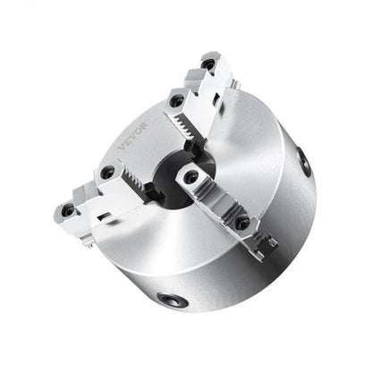 3-jaw lathe chuck, 10'', self-centering lathe chuck, 0.24-9.84 inch/6-250 mm clamping range with T-key fastening screws hex key, for lathe 3D printer machining Center milling drilling machine | EU