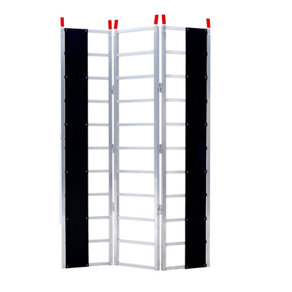 85" x 54" Extra breite Aluminium-Klapprampe, 1500 Pfund Tragkraft, Laderampe