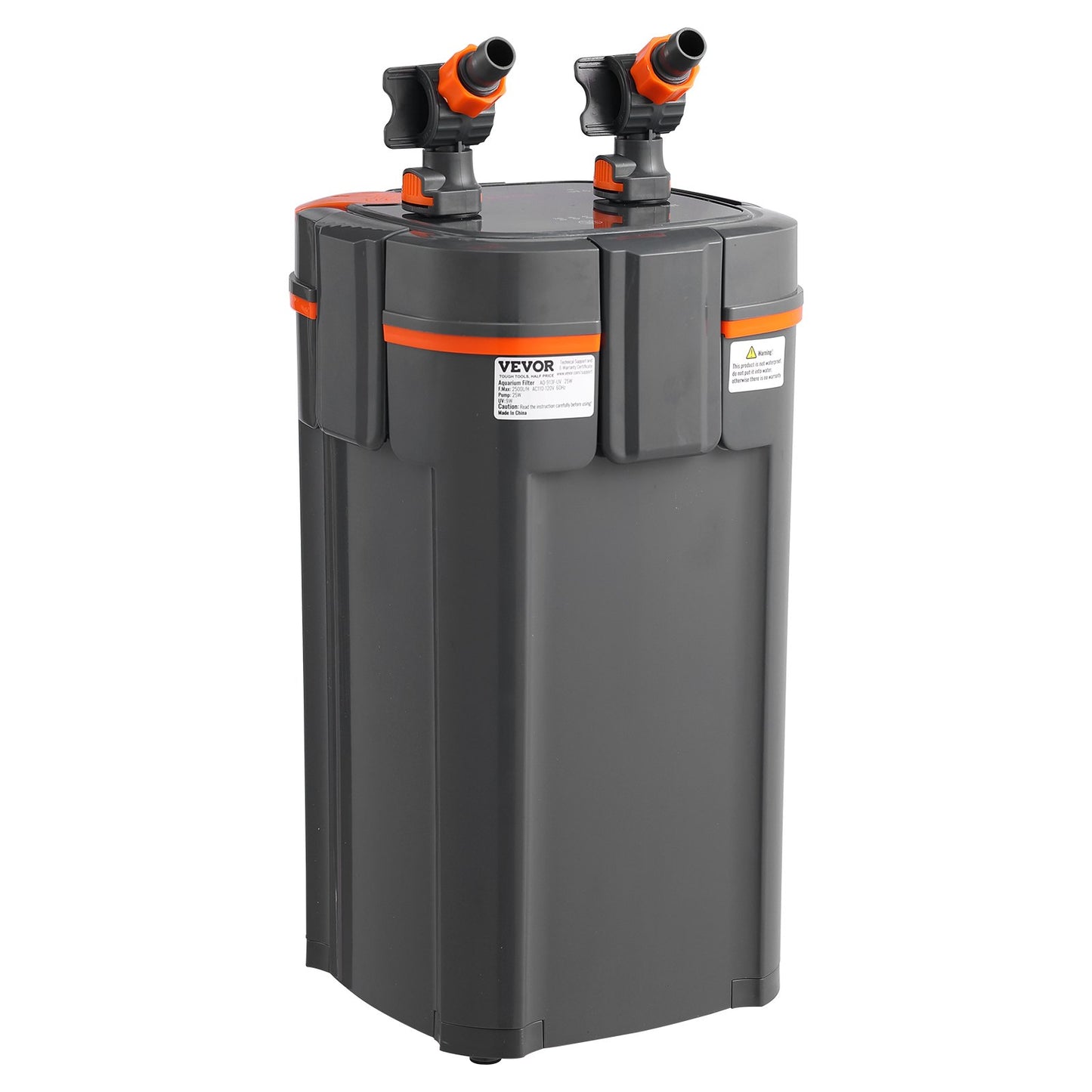 75 Gallon Aquarium Canister Filter 11w UV Lamp Fish Tank Quiet