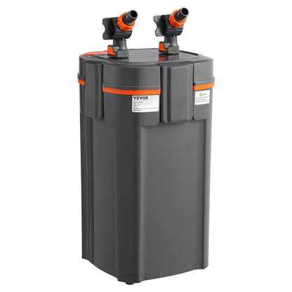 200 Gallon Aquarium Canister Filter 20w UV Lamp Fish Tank Quiet