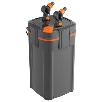 200 Gallon Aquarium Canister Filter 20w UV Lamp Fish Tank Quiet