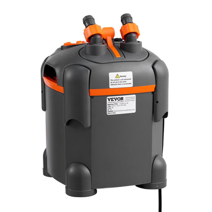 30 Gallon Aquarium Canister Filter 8w UV Lamp Fish Tank Quiet