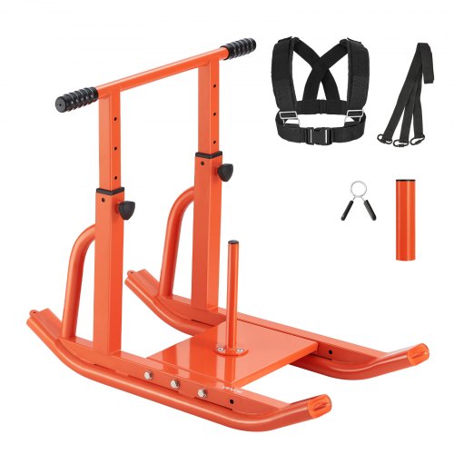 Gewicht Power Pull Push Schlitten Training Fitness Krafttraining Orange | EU