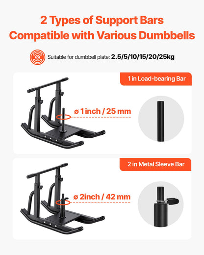 Weight Sled, Steel Power Sled, Fitness Training Sleds for Athletic Exercise Speed Improvement, Workout Equipment with Adjustable Height Handle, Compatible with 1/2 in Weight Plates, Black