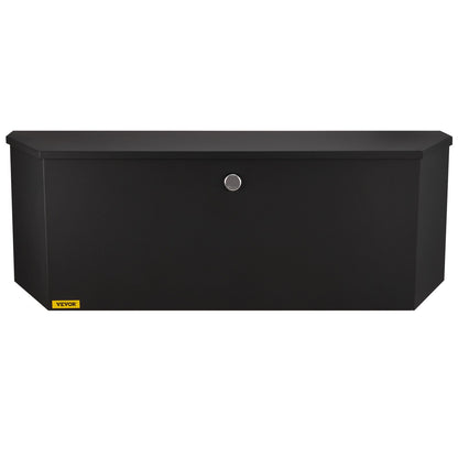 Werkzeug-Aufbewahrungsbox für Anhängerdeichsel, 91,4 x 30,5 x 30,5 cm, Karbonstahl, inkl. Verriegelungsschlüssel