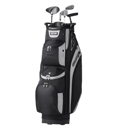 36" Golf Cart Bag 14-Wege-Organizer Teiler oben Mehrere Taschen Wählen Sie Farbe