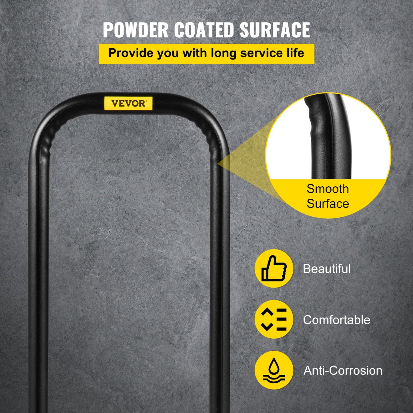 Dolly-Konverter 13 Zoll Breite x 38 Zoll Höhe Stahl-Konverterarme 250 Pfund Kapazität Panel Dolly Handling Equipment