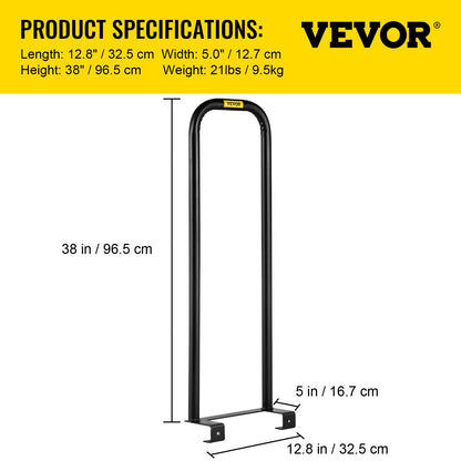 Dolly-Konverter 13 Zoll Breite x 38 Zoll Höhe Stahl-Konverterarme 250 Pfund Kapazität Panel Dolly Handling Equipment