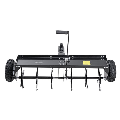 40" bogserpluggluftare med universalkoppling gräsmatta luftare bogsering bakom