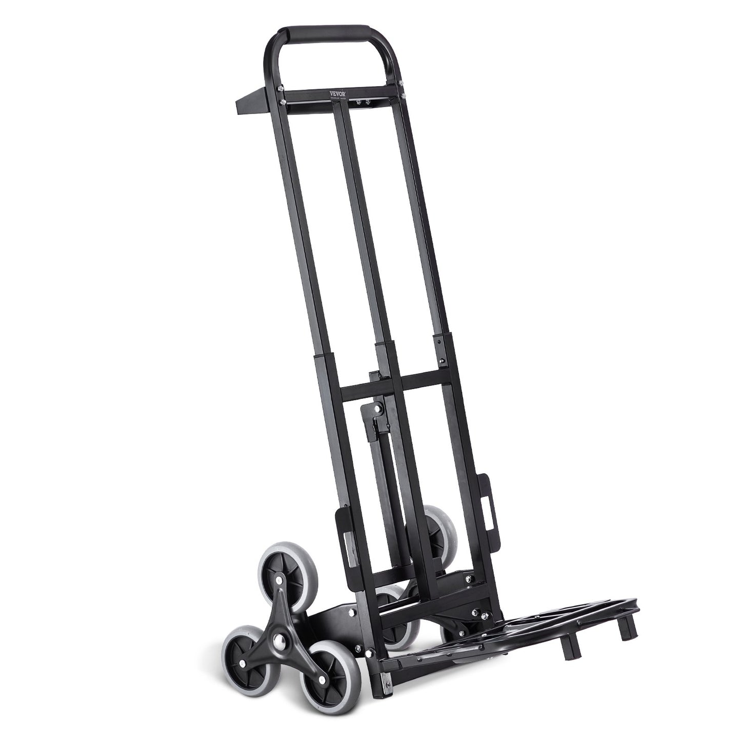 Trappklättringsvagn Heavy Duty Folding Hand Truck Dolly 460 lbs 6 hjul